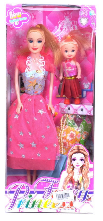 Barbie cu Fiica și 2 Ținute  | image