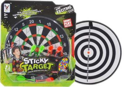 Dart Velcro cu 6 Săgeți, 36cm | image