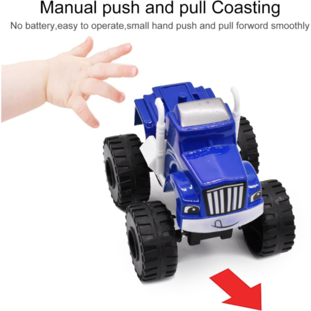 1buc. Mașinuțe Off-Road Blaze – Aventură și Distracție pentru Copii