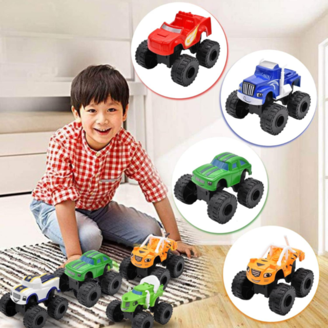 1buc. Mașinuțe Off-Road Blaze – Aventură și Distracție pentru Copii