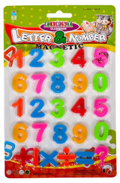 Cifre Magnetice 25 piese | image