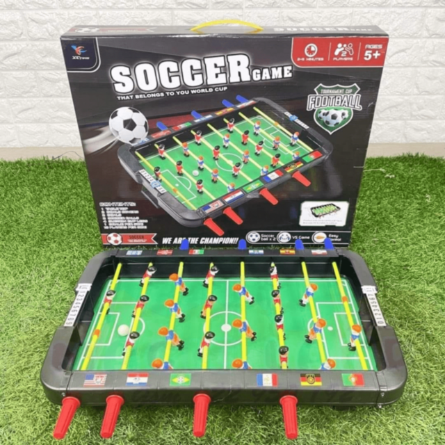 Masă de Fotbal pentru Copii cu Manete Interactive