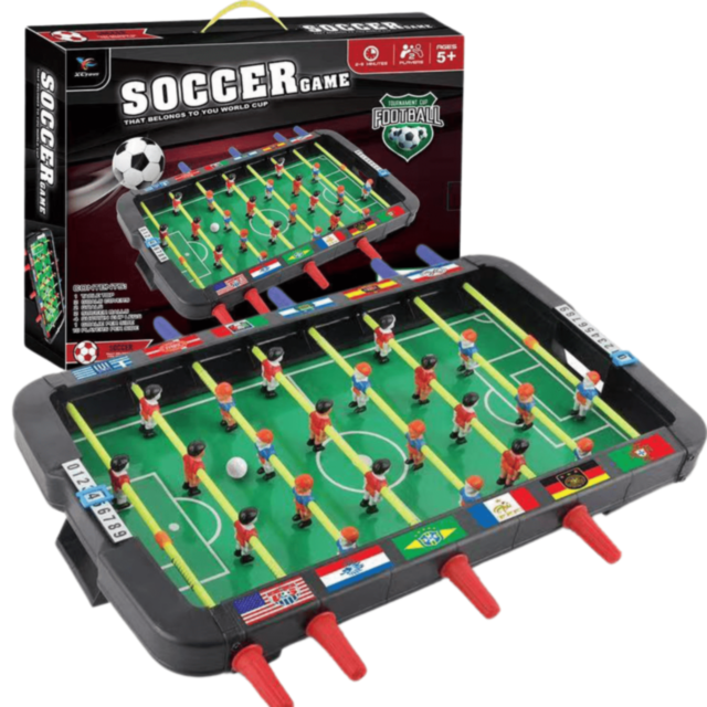 Masă de Fotbal pentru Copii cu Manete Interactive