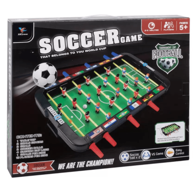 Masă de Fotbal pentru Copii cu Manete Interactive