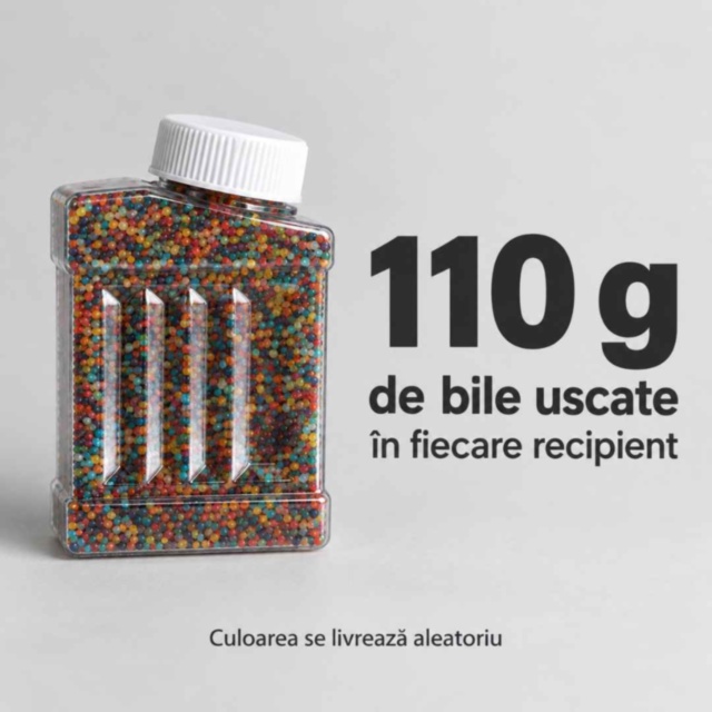 Bile hidrogel colorate care se măresc în apă Orbeez
