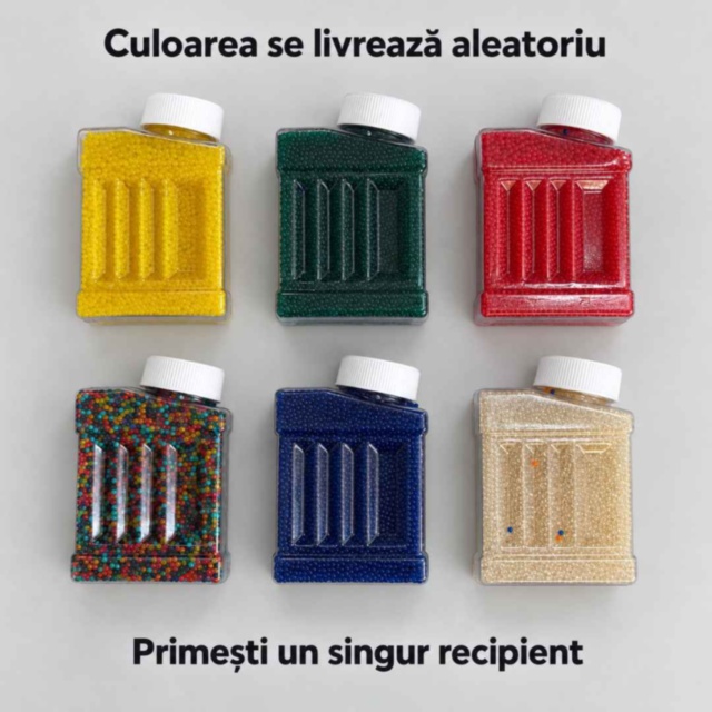 Bile hidrogel colorate care se măresc în apă Orbeez