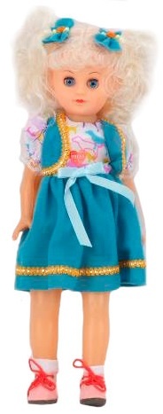 Păpușică Muzicală cu Cercei Luminoși, 38сm