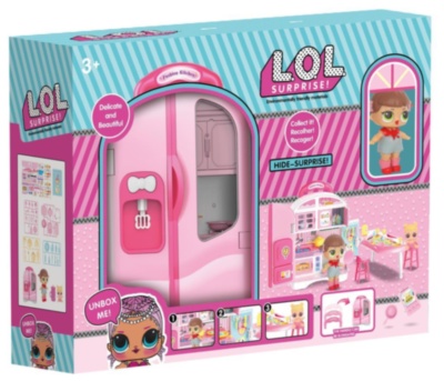 Mega Set Bucătăria LOL cu Frigider | image