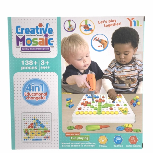 Atelierul de Construcție cu Bormașină Mecanică, 138 piese 