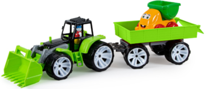 Tractor cu Lopată, Remorcă și Camion, 67cm | image