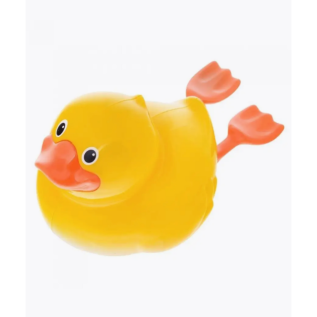 Rața jucărie pentru baie cu înot automat