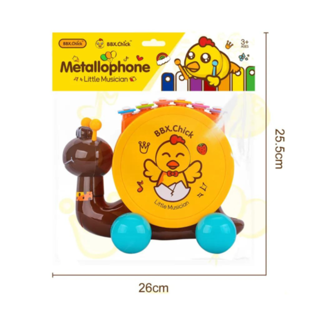 Melc cu Xilofon Muzical – Distracție și Educație pentru Micii Muzicieni