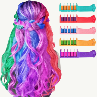 Crete pentru Vopsit Șuvițe - Set de 5 Culori Fashion Girl | image