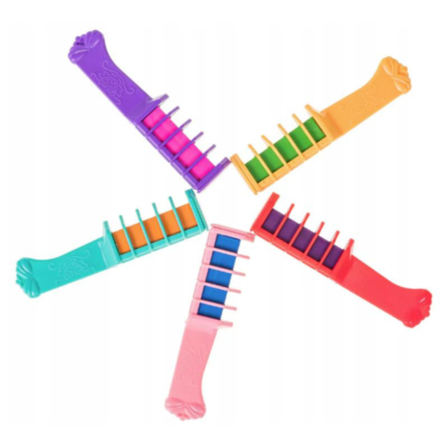 Crete pentru Vopsit Șuvițe - Set de 5 Culori Fashion Girl