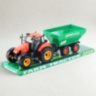 Tractor jucărie pentru copii cu remorcă mare (culoare aleatorie)