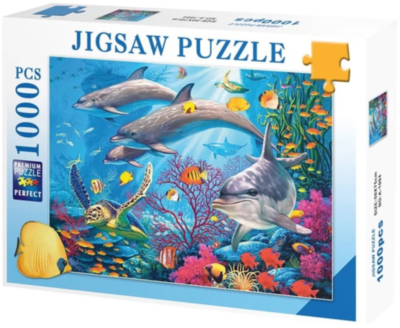 Puzzle Lumea Acvatică, 1000 piese, 50X75cm | image