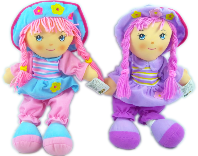 Păpușă Moale din Material Textil, 44cm