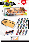 Set 2 Mini Rampe Tech Deck cu 2 Finger Skateboard pentru Degete