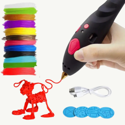 Creion 3D pentru modelare creativă cu filament colorat | image