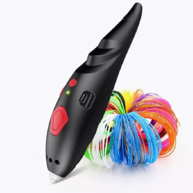 Creion 3D pentru modelare creativă cu filament colorat