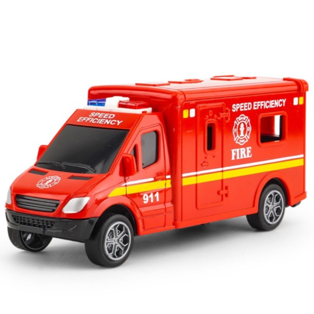 Mașină de intervenție pentru copii cu mers inerțial (model aleatoriu)