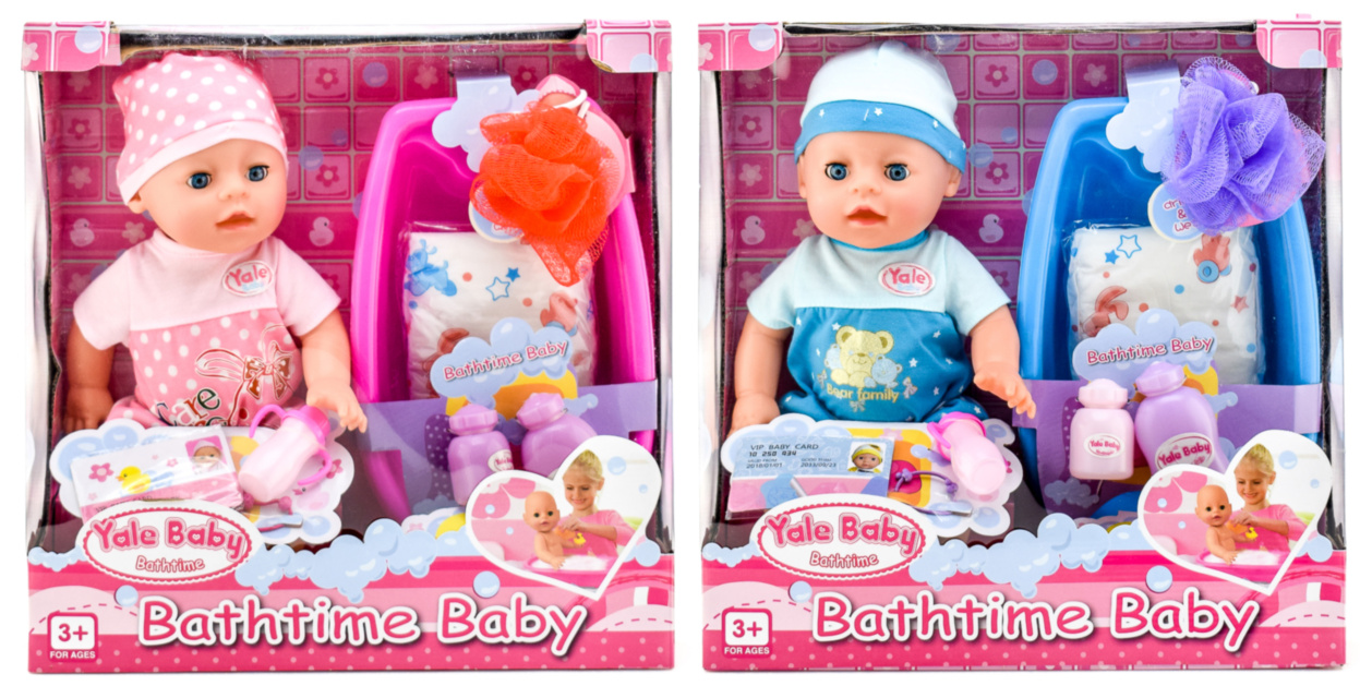 Bebelușul la Oliță cu Cădiță, Pampers, Biberon și Set de Baie