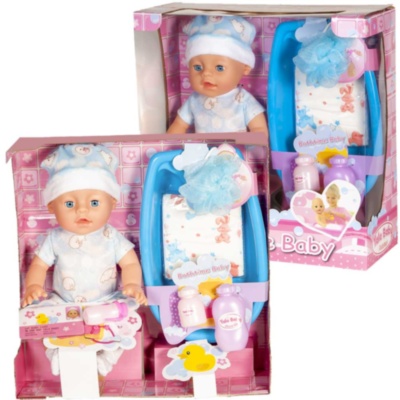 Bebelușul la Oliță cu Cădiță, Pampers, Biberon și Set de Baie | image