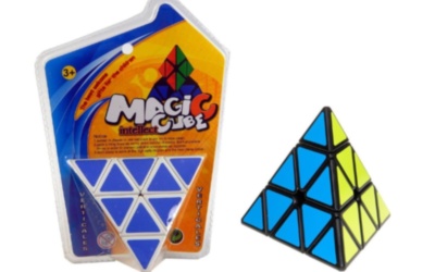 Cub Rubik Triunghi  Pyraminx  3 X 3 X 3 | image