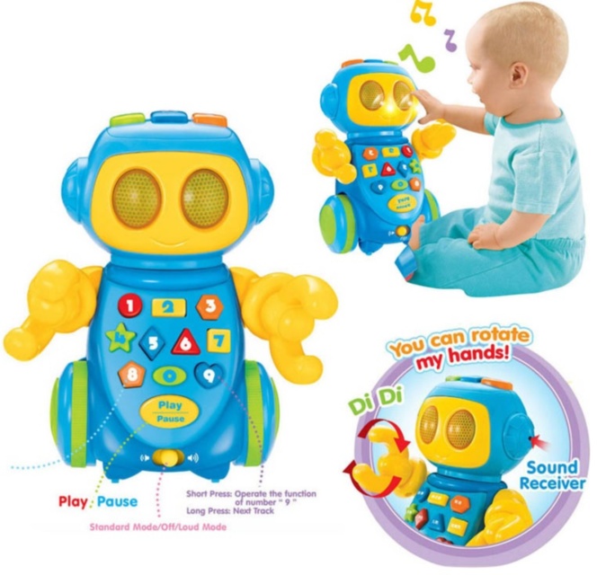Робот Интерактивный Развивающий cо Множеством Функций