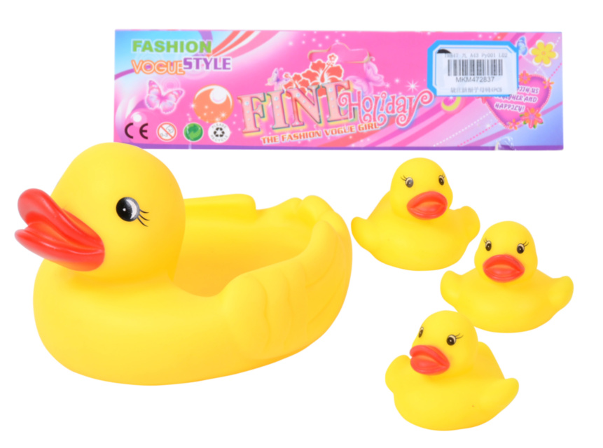 Set 4 Rățuște de Baie cu Piuitoare