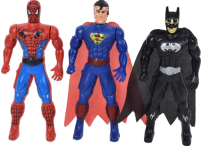 Set 3 Super Eroi cu Lumini | image