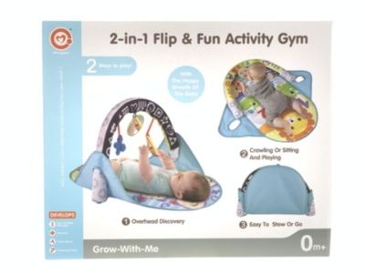 Covoraș de Joacă 0-5luni, cu Arcadă cu Zornăitoare | image