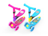 Trotinetă Colorată cu Trei Roți - Design Ergonomic, Scaun și Roți Luminoase