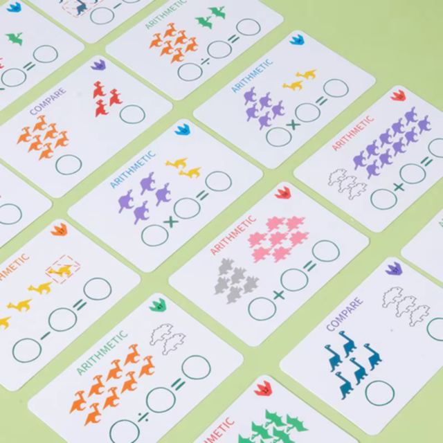 Joc Educativ Rainbow Dinosaur – Logică Matematică și Sortare