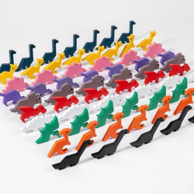 Joc Educativ Rainbow Dinosaur – Logică Matematică și Sortare