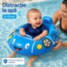 Colac gonflabil bebeluși cu scaun, model aleatoriu