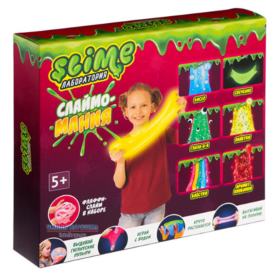 Laboratorul de Slime  soluție de fabricat slime strălucitor | image