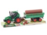 Tractor cu Remorcă cu Lemne, 32cm