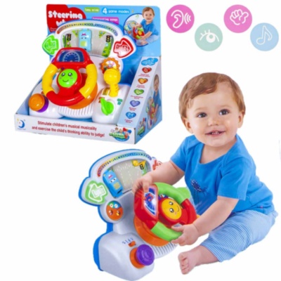 Simulator Auto Interactiv cu Volan și Mașinuță  | image