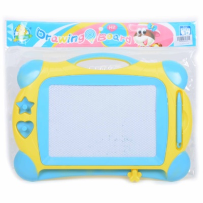 Tabla Magnetică de Scris și Desenat cu 2 Ștampiluțe, 32cm | image