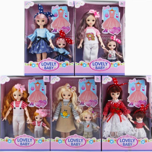 Set 2 Păpuși Articulate