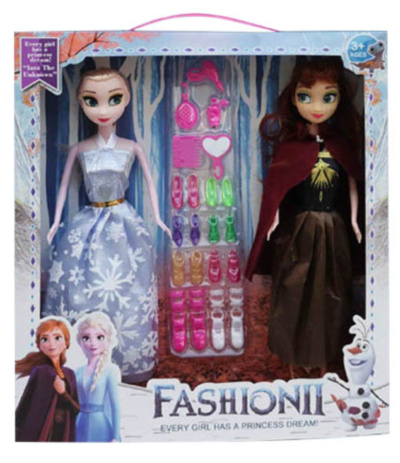 Set Frozen Elsa și Ana cu Colecție de Pantofi  | image