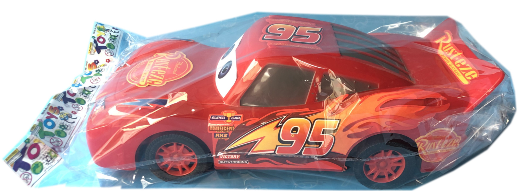 Fulger McQueen cu Fricțiune, 34cm