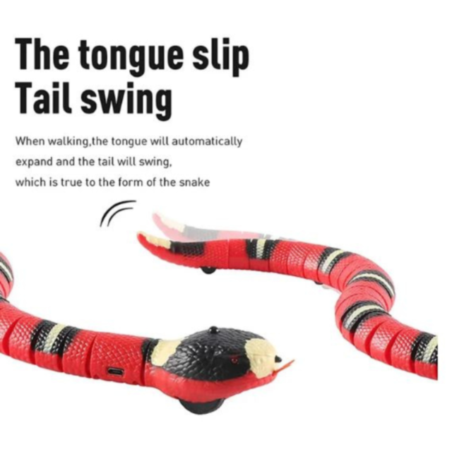 Șarpe electric cu mișcare realistă 