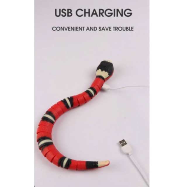 Șarpe electric cu mișcare realistă 