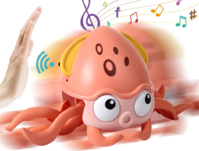 Caracatița Interactivă cu Lumini și Mișcare (culoare aleatorie) | image