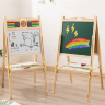 Tablă Multifuncțională din Lemn cu Două Fețe – Educație și Creativitate