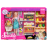 Set Păpușă Sparkle Bella cu Stand Fructe Jucărie