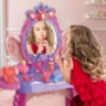 Măsuță de machiaj pentru copii cu lumini și muzică, fără scaun