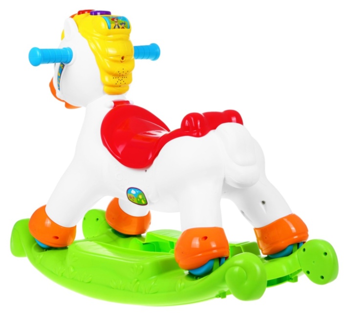 Căluț Balansoar Muzical cu Activități, max 50kg
